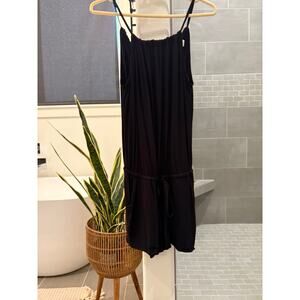 Old navy Black romper. Size extra small. Excellent used condition. Halter tie